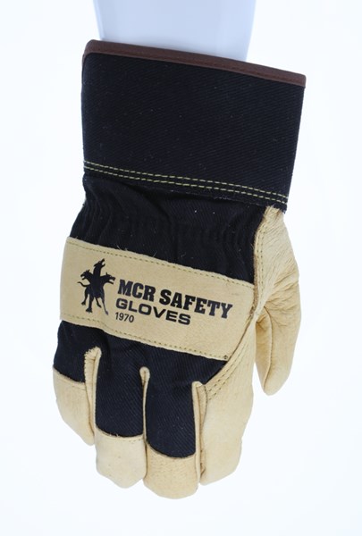 Mcr Safety 1925 Snort N Boar Premium Grain Pigskin Leather Palm Gloves 2 5 Safety Cuff Fullsource Com