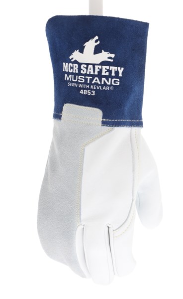 MCR Safety 919 Goatskin Leather Mechanic Glove Leather Padded Palm M