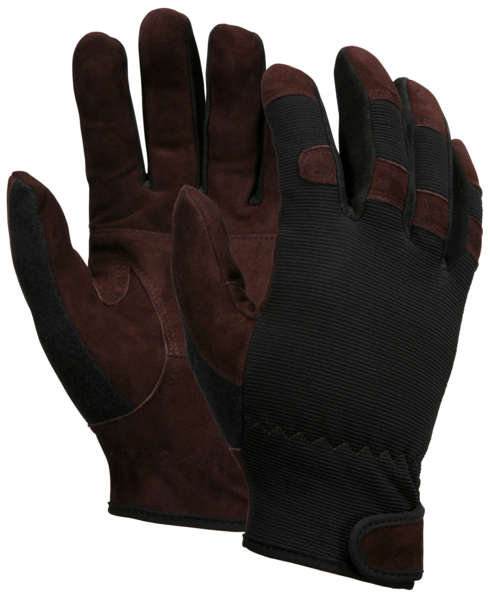 MCR Safety Mechanics Gloves M White/Black/Brown PD2903M