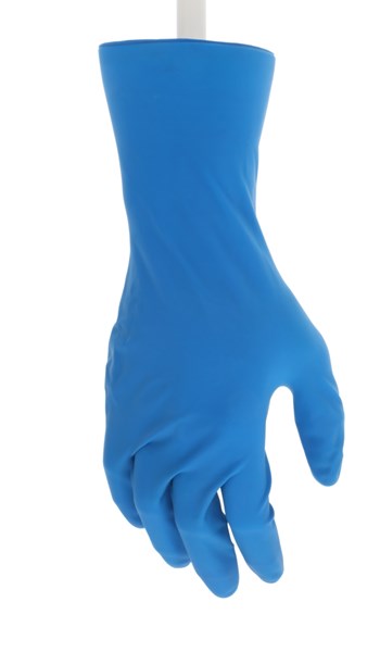Blue Rubber latex-coated gloves, Roofing Gloves