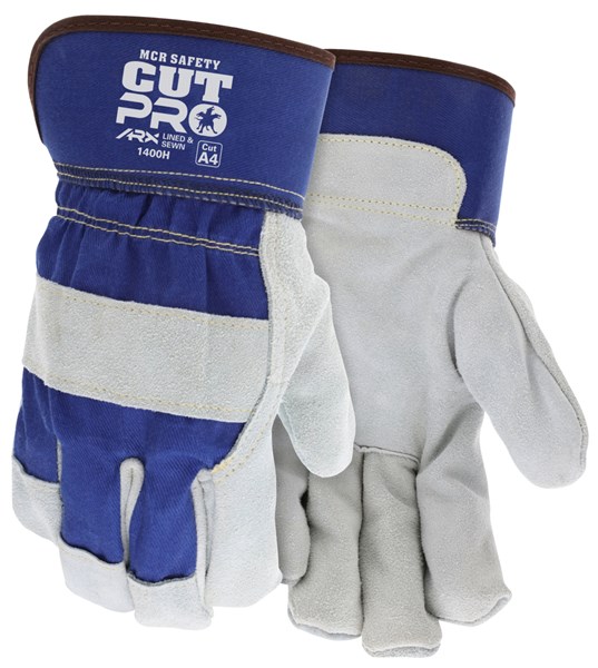 1400H - Cut Resistant Leather Palm Work Gloves