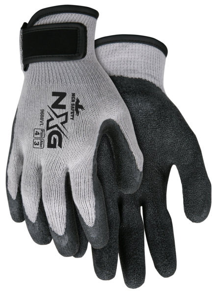 MAX GRIP Glove Latex Palm Coated Green (Pair) - MJ Scannell Safety