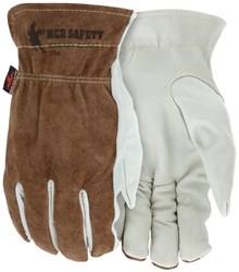 MCR Safety Durable Cowhide Leather Work Gloves - Medium MCSCRW3215M, MCS  CRW3215M - Office Supply Hut