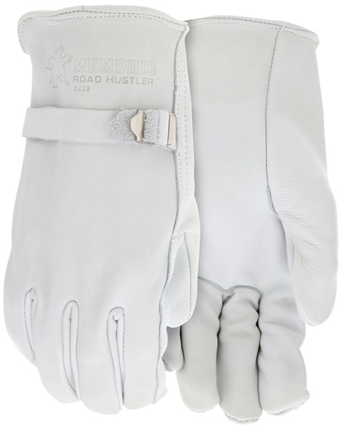 MCR Safety Durable Cowhide Leather Work Gloves - Medium MCSCRW3215M, MCS  CRW3215M - Office Supply Hut