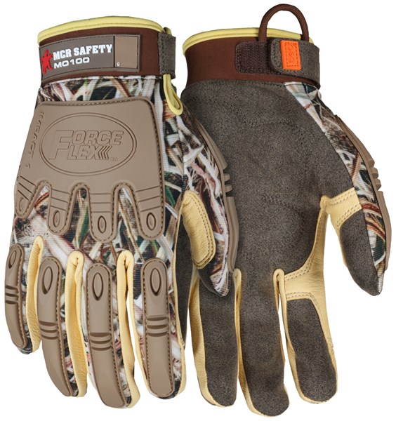 MO100 - Mechanics Work Gloves TRP Back