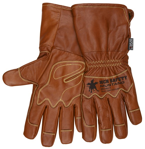 Manswork Leather Work Gloves - Made in USA