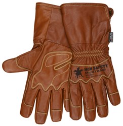 MCR Safety Durable Cowhide Leather Work Gloves - Medium MCSCRW3215M, MCS  CRW3215M - Office Supply Hut