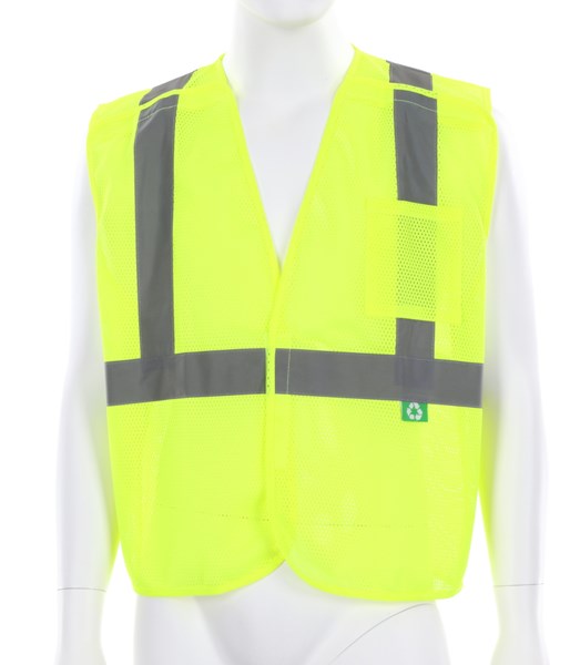 RXCL2ML - Class 2 Recycled Safety Vest Break Away | MCR Safety
