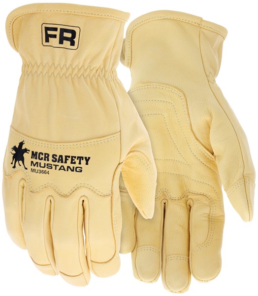 MU3664 - Hi Dexterity Leather Driver Utility Work Gloves
