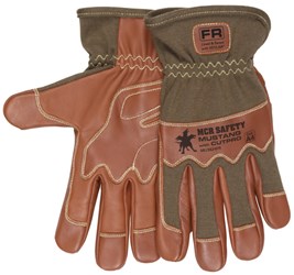 Men's Leather Construction Safety Work Gloves – Riparo