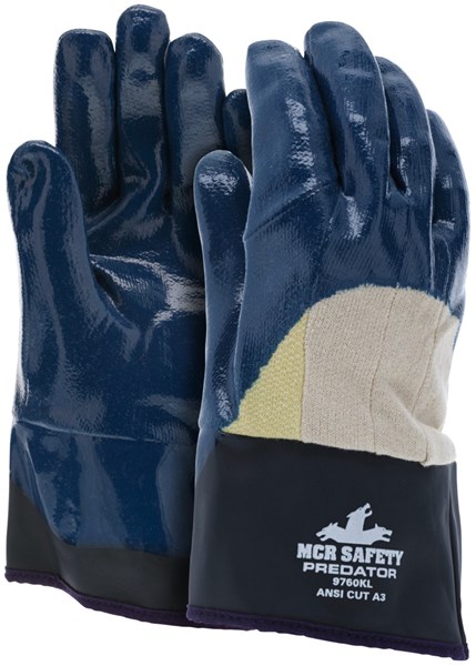 MCR 9760 Predator A2 Cut Resistant Nitrile Dipped Gloves