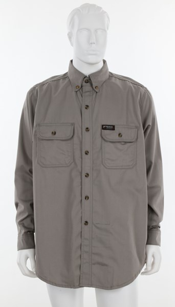 SBS2001 - SBS2001 Long Sleeve FR Cotton Work Shirt | MCR Safety