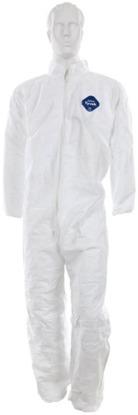 TY125S - DuPont™ Tyvek® Disposable Coverall | MCR Safety