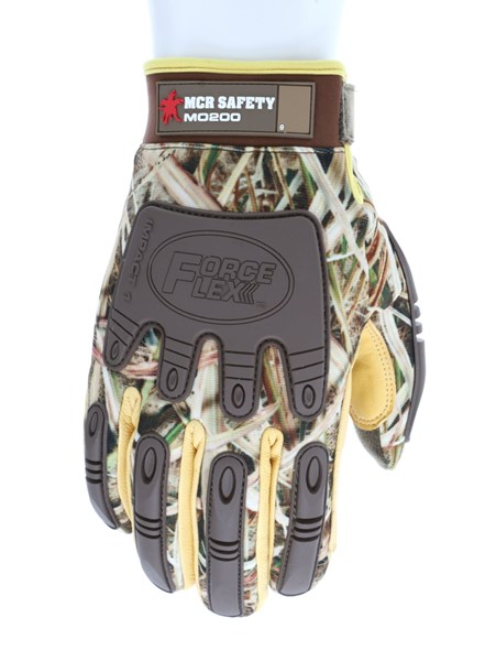 MCR Safety MO991 Goatskin Camouflage Mechanics Glove MCRMO991