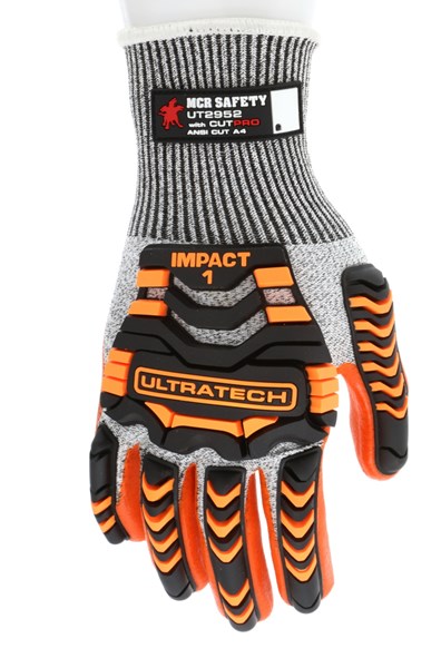 Mcr Safety Hero Cut Resistant Gloves, Size Medium/8, 7 Gauge, Stainless  Steel/Kevlar®/HDPE Shell, ANSI/ISEA 105 Level 4
