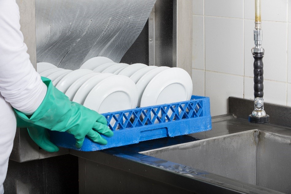 Commercial on sale dishwashing gloves