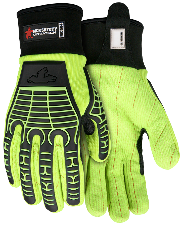 cotton palm impact gloves