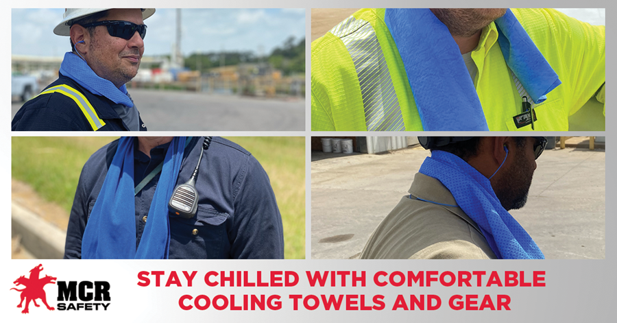 Stay Chilled with Comfortable Cooling Towels and Gear| MCR Safety 