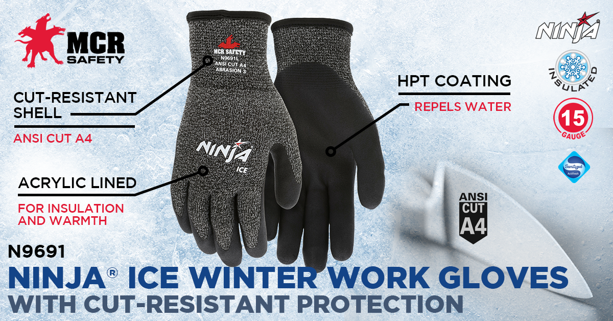 ninja ice gloves cut resistant